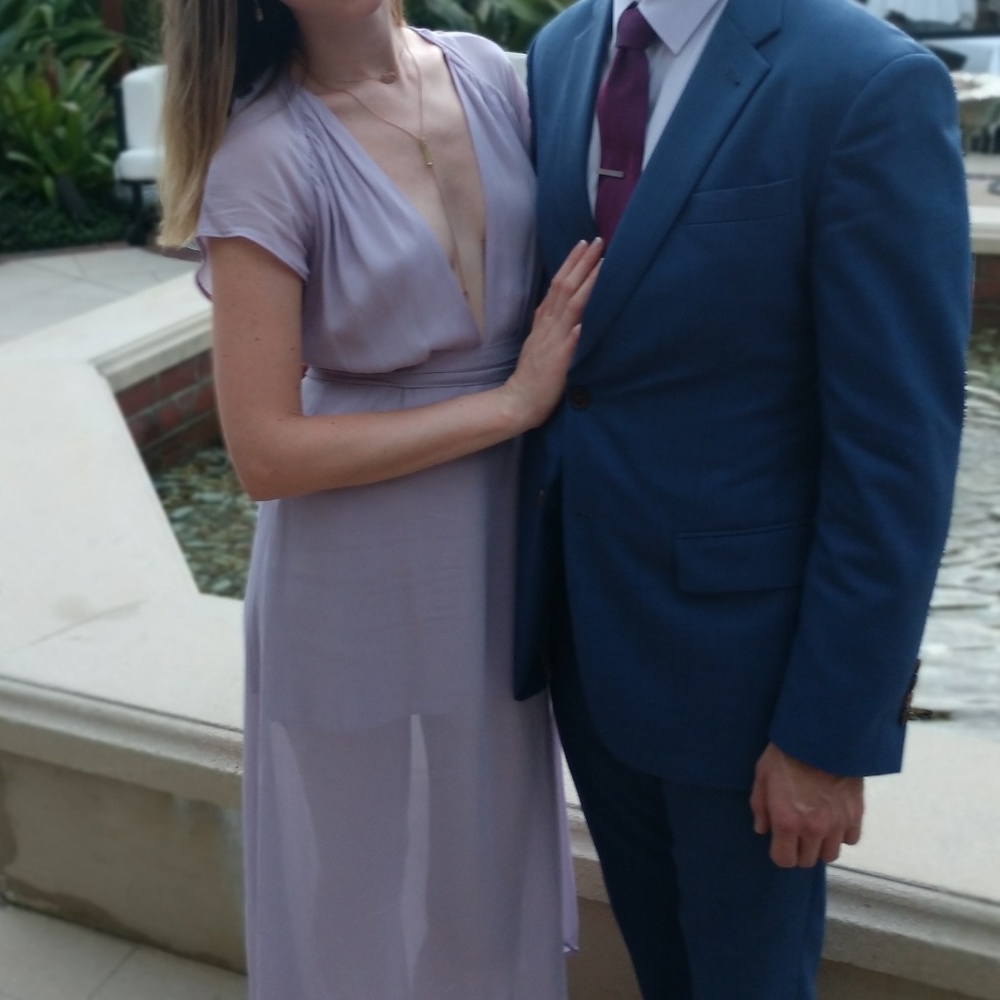 Reformation Thalia Lavender midi dress - Picture 2 of 4